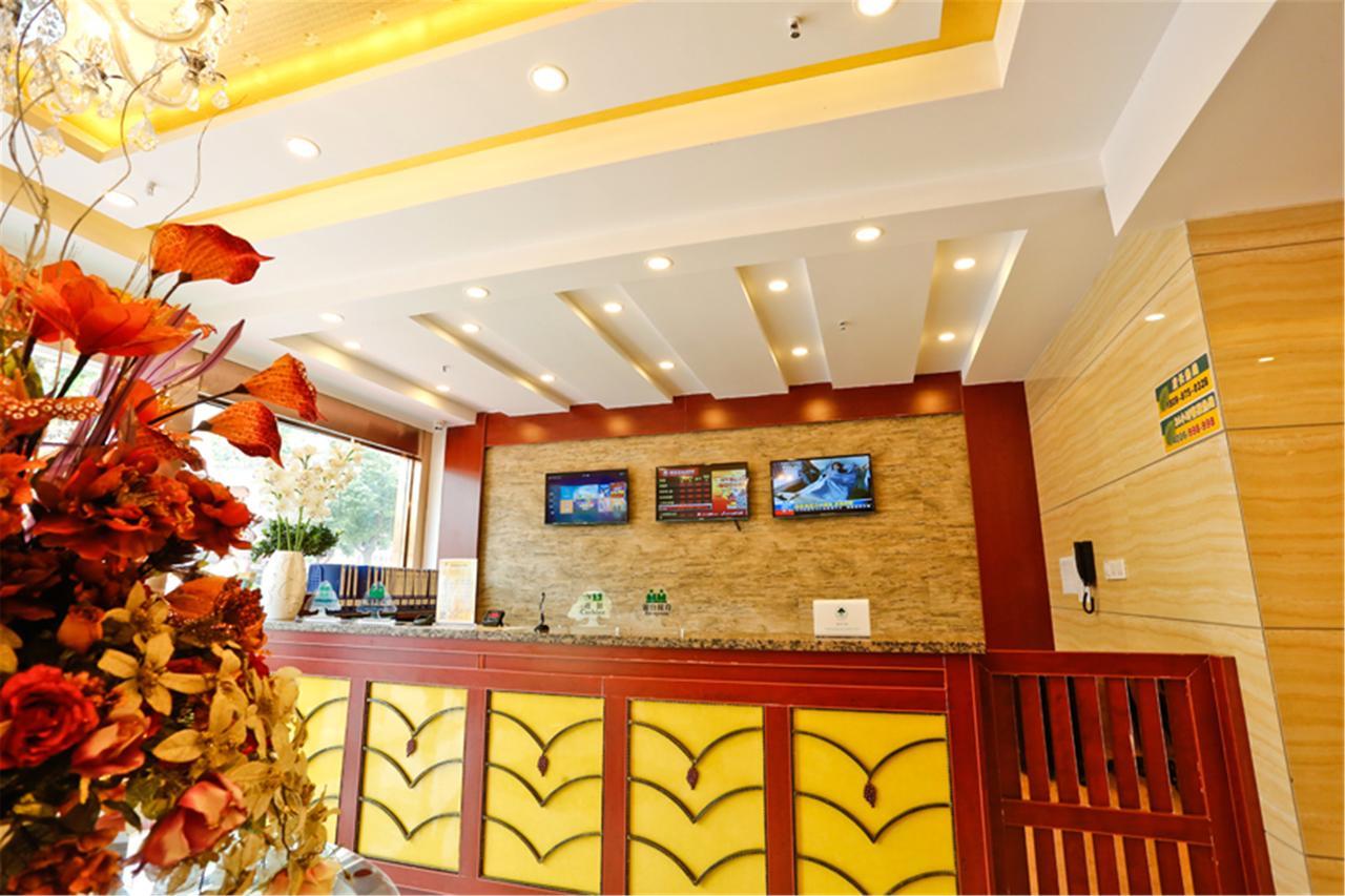 Greentree Inn Zhejiang Taizhou Tiantai Bus Station Express Hotel Екстериор снимка