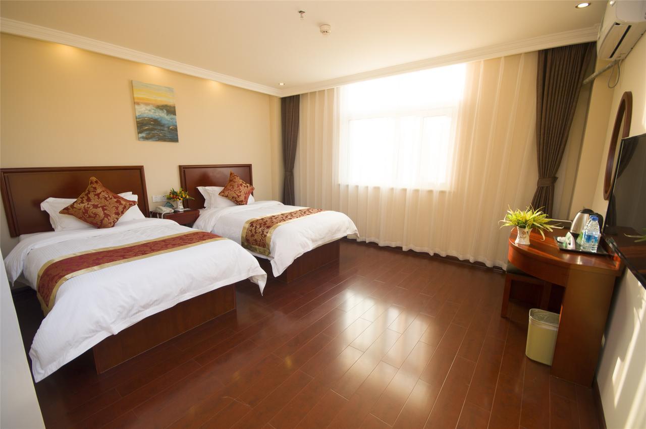Greentree Inn Zhejiang Taizhou Tiantai Bus Station Express Hotel Екстериор снимка