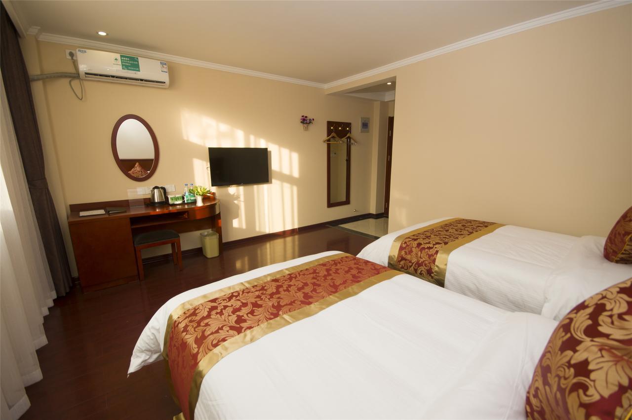 Greentree Inn Zhejiang Taizhou Tiantai Bus Station Express Hotel Екстериор снимка